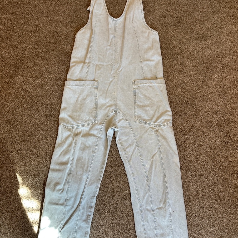 Light Denim Free People S  Overalls